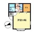 マリーキャステールＡの間取図