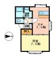 アメニティ川先５号棟の間取図