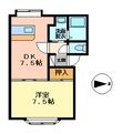 アメニティ川先７号棟の間取図
