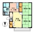 写真：メゾンマルヤマ 1階101の間取図