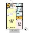 クレールレセンテの間取図