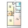 ビューコーポ高屋の間取図