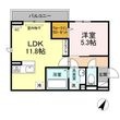 D-room寺家駅前Aの間取図