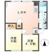 ベルメゾンツネの間取図