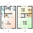 藤井アパートの間取図