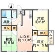 知多郡武豊町字長尾山の間取図