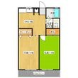 アルバハイムの間取図