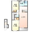 リヴィエール弐番館の間取図