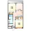 コーポ花の樹の間取図