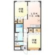 コーポ花の樹の間取図