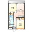 コーポ花の樹の間取図
