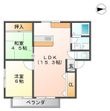 プレジール幸Ⅰの間取図