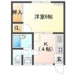 メゾン藤の間取図