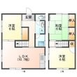 沼城ハイツの間取図
