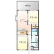 サンハイツ6868の間取図