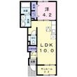 レーヴ・アミティエ 弐番館の間取図