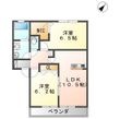 レトア南畑敷の間取図