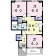 エスパス　ド　コンフォーAの間取図