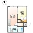 写真:イースト15 2階202の間取図