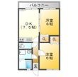 表アパートの間取図