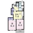 ウェルフェアAの間取図