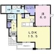 ジャンティ Aの間取図