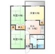 シャルマンヒルズBの間取図