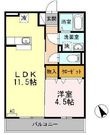 ローゼスポート港町 B棟の間取図