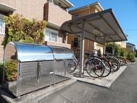 専用ごみ場　駐輪場