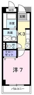 メルヴェイュ・ロジュマンの間取図
