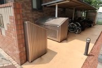 駐輪場、専用ゴミ置場