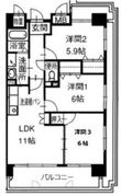 メゾン八杉の間取図