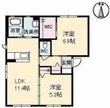 トワ　アムールの間取図