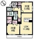 グランベレオ川口の間取図