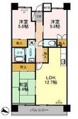 グリーンビュー西町の間取図