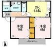 ブルーモンターニュの間取図