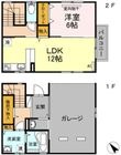 クレールコートの間取図