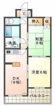エーデルハイムKの間取図