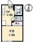 クレセント倉田の間取図