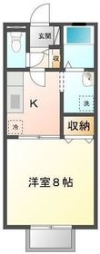 ドゥ・セナクール B棟の間取図