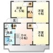 岡マンションの間取図