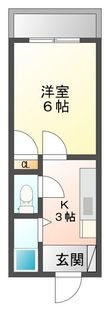 メゾンサンウイングの間取図
