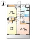 アサヒ2011の間取図