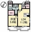 nfツインズA棟の間取図
