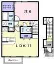 クラールエーリの間取図