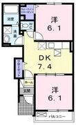 サンヒルズM Ⅰの間取図