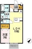 モナリエ松浜の間取図