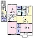 サンハイム B棟の間取図