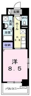 ウィンコムの間取図