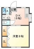 ハイツ葉月の間取図